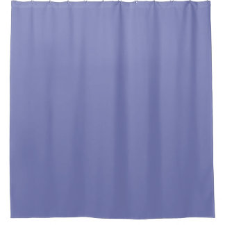 Deep Periwinkle Shower Curtain