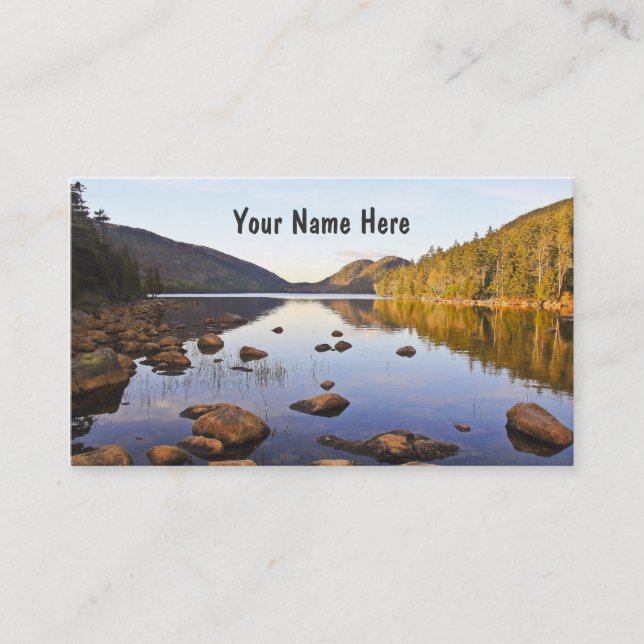 Deep Perspective Business Card (Front)