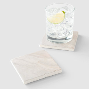 Deep Pink Marble Finish Decorative Stone Coaster