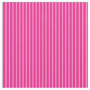 Deep Pink & Tan Stripes Pattern Fabric