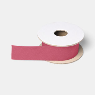 Deep pink textured swirling pattern satin ribbon