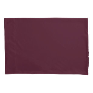 Deep Plum Pair of Pillowcases Standard