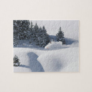 Deep Powder Day Jigsaw Puzzle