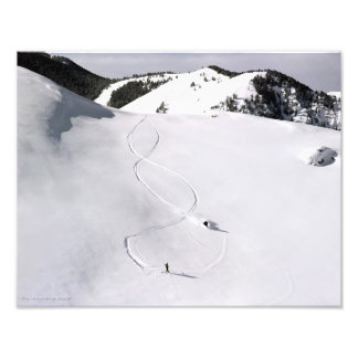 Deep Powder Photo Print