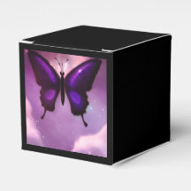 Deep Purple Butterfly