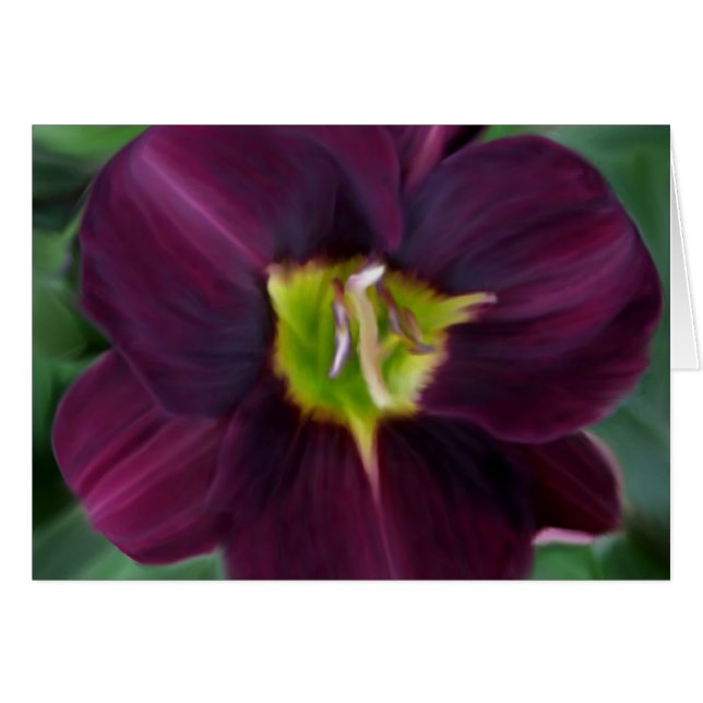 Deep Purple Card (Front Horizontal)