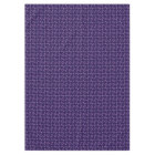 Deep Purple Hearts Tile Pattern