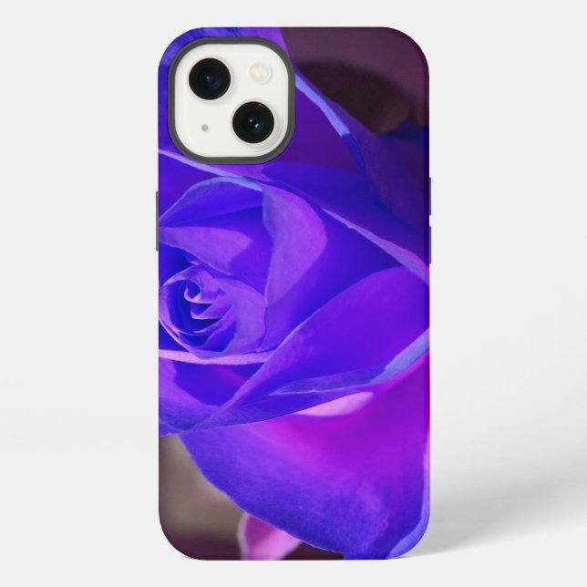 Deep Purple Rose iPad case (Back)