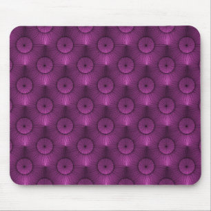 Deep Purple Ultramodern Chic Mousepad