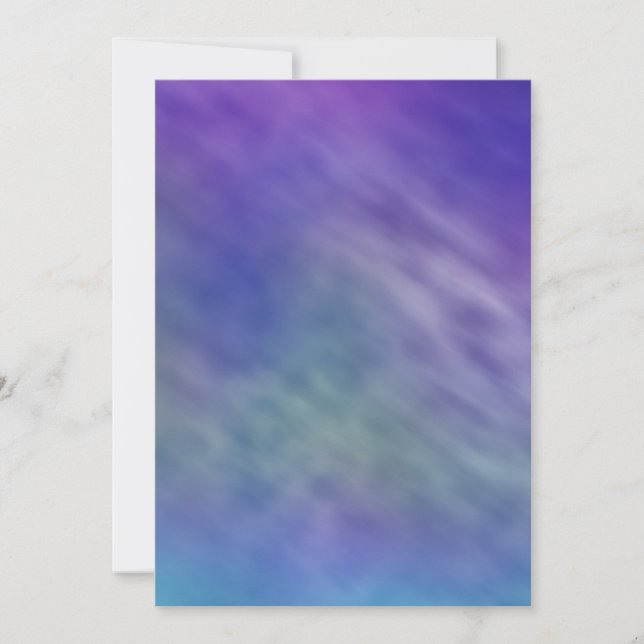 Deep Rainbow Coloured Sky Background (Front)