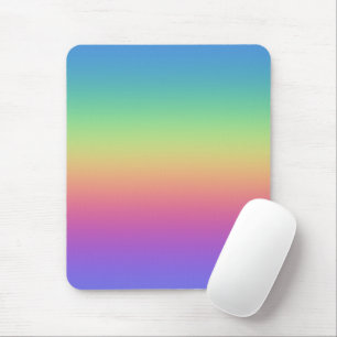 Deep Rainbow Gradient Mouse Pad