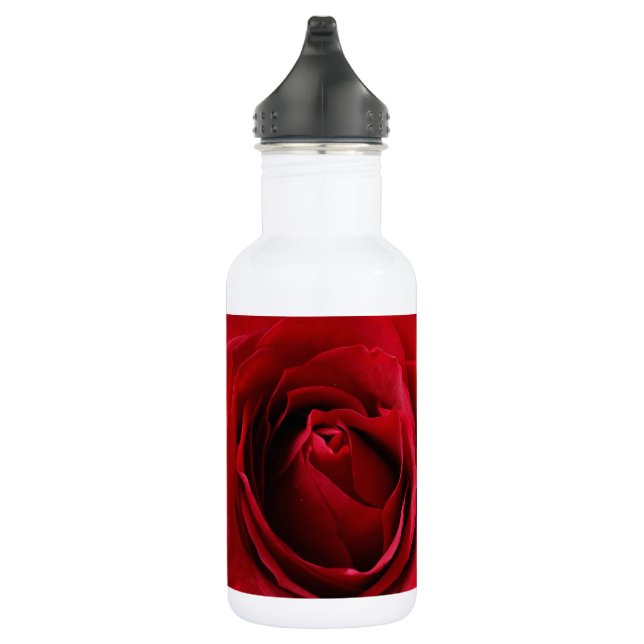 deep red rose 532 ml water bottle (Right)