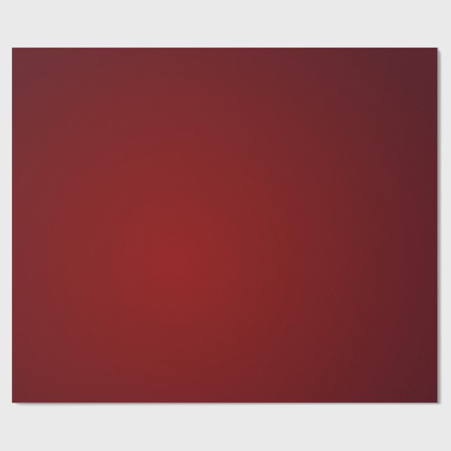 Deep red royal solid Christmas Wrapping Paper (Flat)