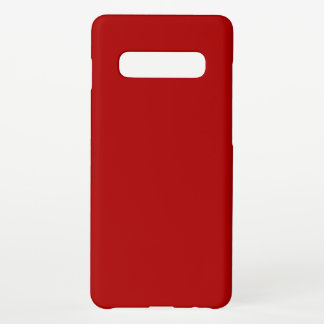 Deep Red Samsung Phone Case