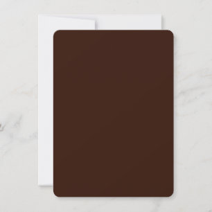 Deep Rich Brown colour background Customisable