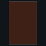 Deep Rich Brown colour background Customisable Flyer<br><div class="desc">This custom stylish product in rich deep chocolate brown colour background  for yourself or as a gift sure to make an impression in all occasions. Click on the "Customise it!" button to reveal tools to customise this product if you wish using a text editor and an image loader. 
 

Introducing</div>