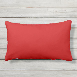 Deep Rich Red pillow