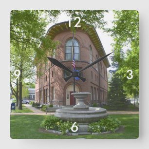 Deep River Town Hall Wall Clock