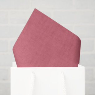 Deep Rose Pink Textured Tissue Paper