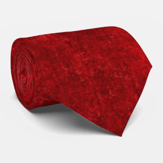 Deep Ruby Red Textured Neck Tie