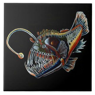 Deep Sea Angler Fish decorative tile