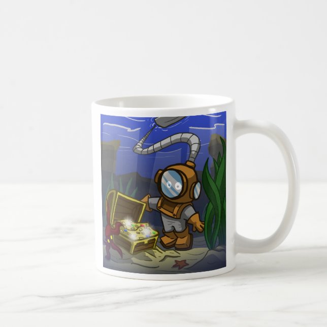 Deep Sea Diver Mug (Right)