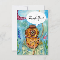Deep Sea Diver Underwater