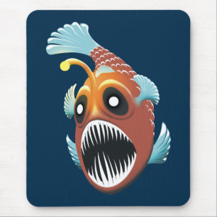 Deep Sea Fish Mouse Pad