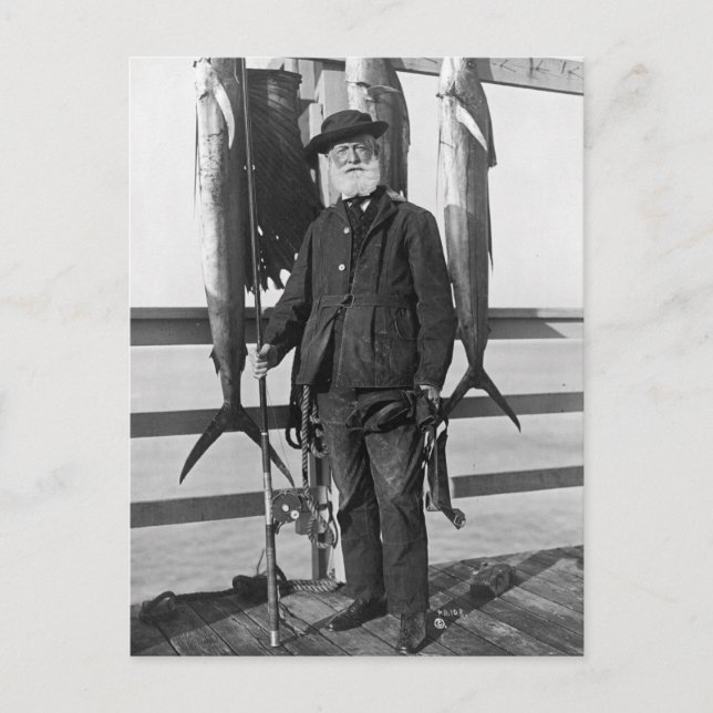 Deep Sea Fisherman, 1912 Postcard (Front)