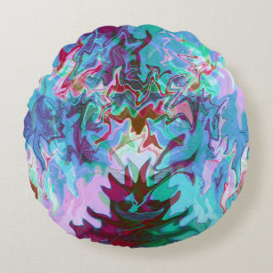 Deep Sea Fun..... Round Cushion