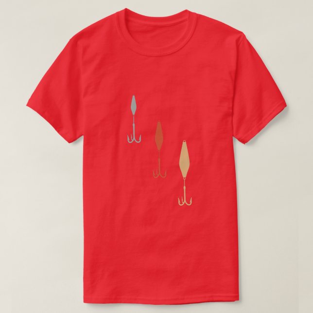 Deep Sea Hook Sinker Fishing Premium  T-Shirt (Design Front)