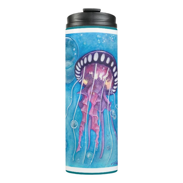 Deep Sea Medusa Thermal Tumbler (Front)