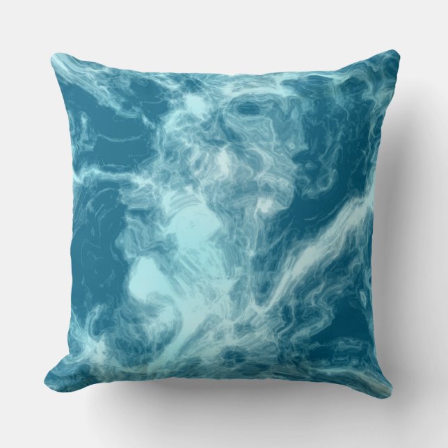 Deep Sea Moonstone  Cushion (Front)