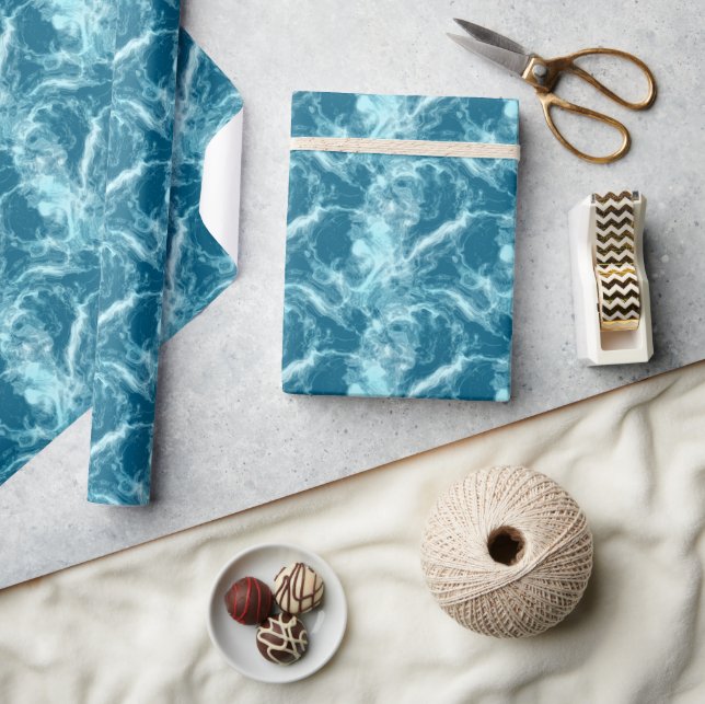 Deep Sea Moonstone  Wrapping Paper (Crafts)
