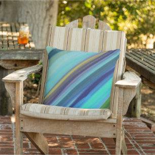 Deep Sea Ocean Shades Of Blue Cushion