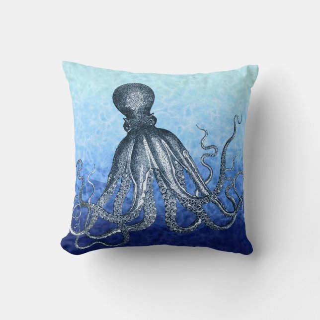 Deep Sea Octopus Cushion (Front)