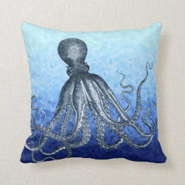 Deep Sea Octopus Cushion