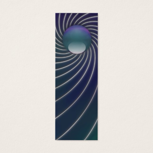 Deep Sea Spirals Bookmarks (Front)