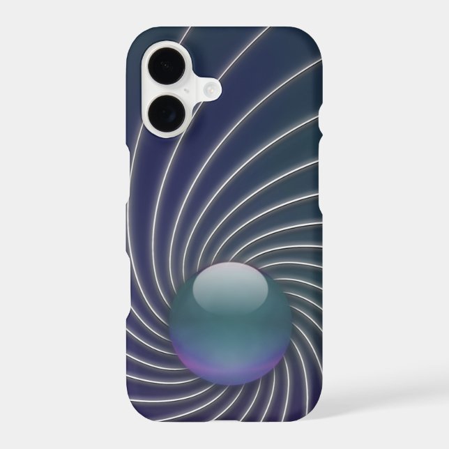 Deep Sea Spirals iPhone Case-Mate (Back)