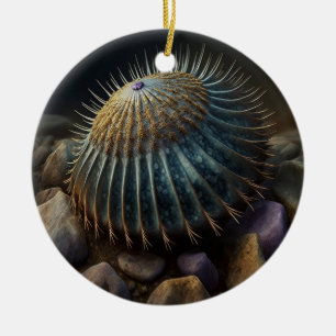 Deep Sea Urchin Ceramic Ornament