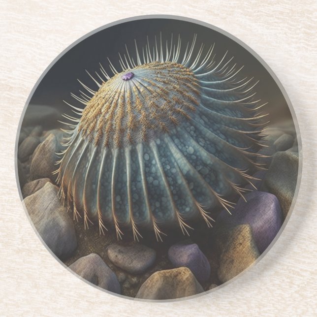 Deep Sea Urchin Coaster (Front)