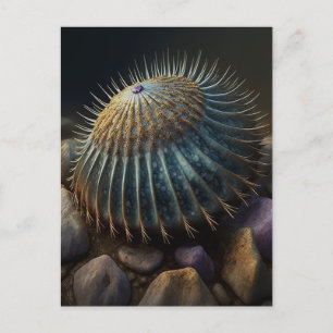 Deep Sea Urchin Invitation Postcard