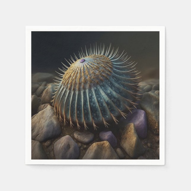 Deep Sea Urchin Napkin (Front)