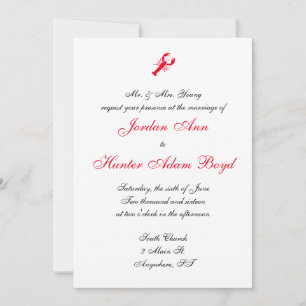 "Deep Sea" Wedding Invitations