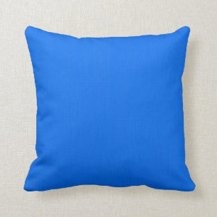 Deep Sky Blue Background Cushion