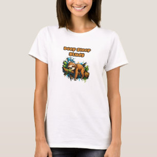 Deep Sleep Study Sleep Enthusiast Design T-Shirt