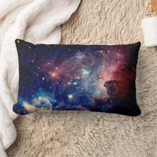 Deep Space Cosmic Art Lumbar Cushion
