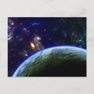 Deep Space Formation Postcard