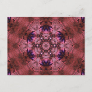Deep Space Harmonics Mandala Postcard