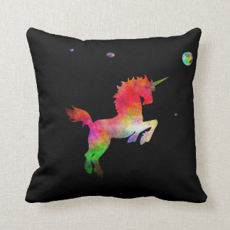 Deep Space Multi-hued Unicorn Cushion